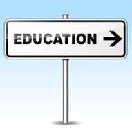 education sign