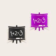 realistic design element board N16