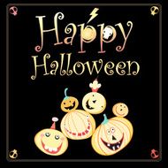 Greeting card for Halloween N2