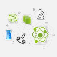 Education sticker infographic N129