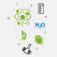 Education sticker infographic N131