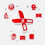 Education sticker infographic N145