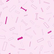 seamless pattern with character I