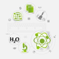 Education sticker infographic N155
