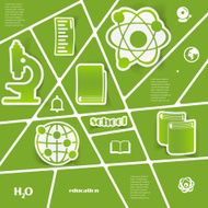 Education sticker infographic N158
