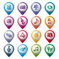 Music Pointer Icons
