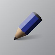 3D Pencil Vector