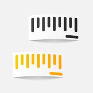 realistic design element ruler N43