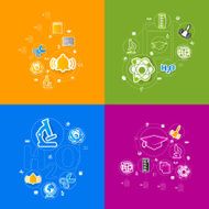 Education sticker infographic N182