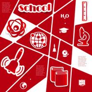 Education sticker infographic N185