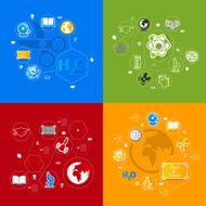 Education sticker infographic N204