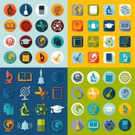 Set of education icons N19