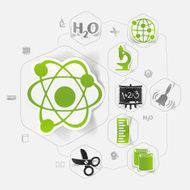 Education sticker infographic N221