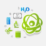 Education sticker infographic N223
