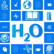 Education sticker infographic N226