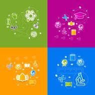Education sticker infographic N233