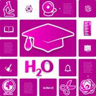 Education sticker infographic N238