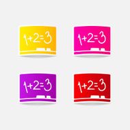 realistic design element board N86