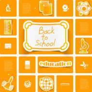 Education sticker infographic N246