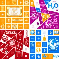 Education sticker infographic N253