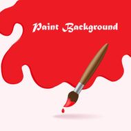 Paint brush background