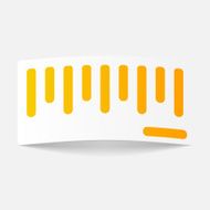 realistic design element ruler N93