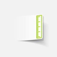 realistic design element ruler N95