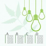 Go green concept Save world vector Illustration N4
