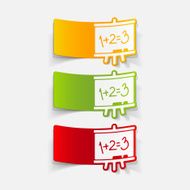 realistic design element board N103