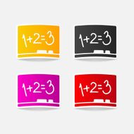 realistic design element board N104