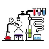 Chemistry Laboratory Infographic Set