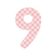 Pink squares pattern number nine