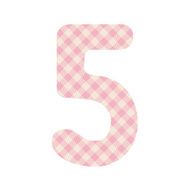 Pink squares pattern number five