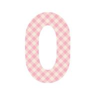 Pink squares pattern number zero