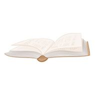 Book open vector