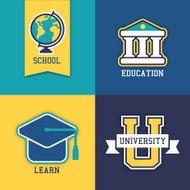 School College and University Symbols