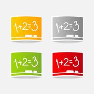 realistic design element board N113
