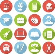 Education icons N124
