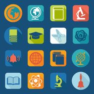 Set of education icons N77