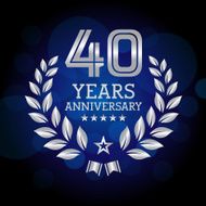 Forty Years Anniversary emblem N2
