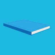 Book Illustration Isolated On Color Background