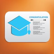 Congratulation symbol vector