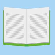 Book Illustration Isolated On Color Background N2