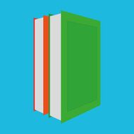 Group Of Colorful Books Illustration Isolated N5