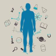 Vector Science Background N4