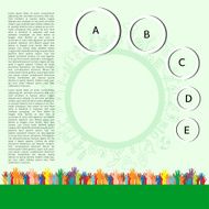 Go green concept Save world vector Illustration N13