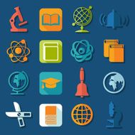 Set of education icons N103