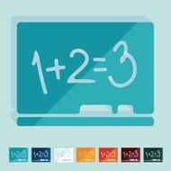 Flat design board N3