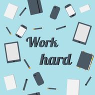Motivation vector background