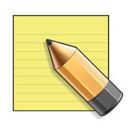 Yellow Paper and Pencil Vector